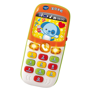 vtech 伟易达 80-138118 宝贝手机 橙色