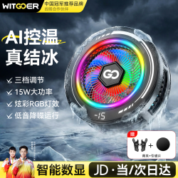 智国者 手机散热器降温磁吸背夹平板电竞打游戏专用直播半导体制冷水吃鸡神器适用苹果iqoo