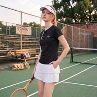 Dickies 刺绣女士短袖欧美时尚圆领舒适t恤新款上衣日常百搭显瘦体恤女夏