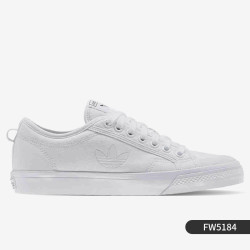 adidas 官方正品三叶草NIZZA 男女低帮经典帆布鞋 GY0408