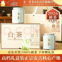 宋一 茶叶礼盒安吉白茶绿茶特级2026新茶春茶200g装