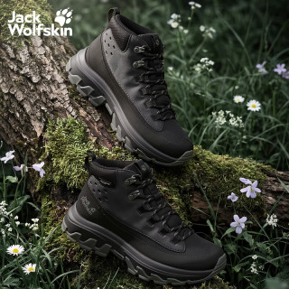 抓地防滑：Jack Wolfskin THRU HIKE 女款徒步女鞋 A65574