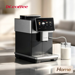 Dr.coffee H3家用咖啡机全自动意式小型研磨一体式一键真冷萃新鲜冷热奶泡20bar智能互联自定义饮品办公室