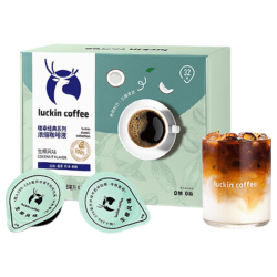 瑞幸咖啡 0糖0脂浓缩咖啡液冰美式生椰拿铁14倍浓缩速溶无糖黑咖啡18ml 混合风味-效期27年4月