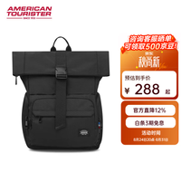 美旅 翻盖设计 男士双肩包