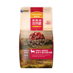 麦富迪 无谷牛肉双拼小型犬成犬狗粮10kg