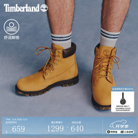 Timberland 男鞋高帮靴25秋冬户外休闲防泼水|A6FEE A6FEE754/小麦色 40