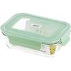 LOCK&LOCK 乐扣乐扣 LLG985 圆形保鲜盒 650ml 绿色