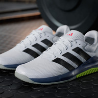 adidas DROPSET BASE TRAINER 网面透气 混合沥青蓝 42.5 训练鞋