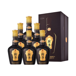 珍酒 第四代珍十五 53度 酱香型白酒 500ml*6瓶