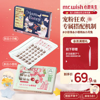 MR.WISH 假睫毛免胶水自然百搭单簇学生党化妆品新手