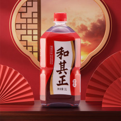 和其正 畅饮大瓶装火锅聚会植物饮料1L*1凉茶尝鲜