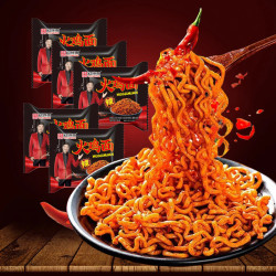 同碗面 火鸡面113g超辣韩式奶油芝士方便面蟹黄拌面夜宵速食泡面