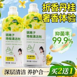 洁宜佳 木地板清洁剂片瓷砖拖地专用清洗液清香型强力去除污垢神器