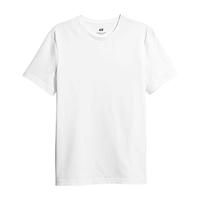 H&M 0570002 正肩圆领短袖T恤 白色 S