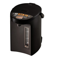 象印マホービン(ZOJIRUSHI) 电热水壶 3.0升 优汤生节能高级5档温度设置 棕色 CV-GA30-TA
