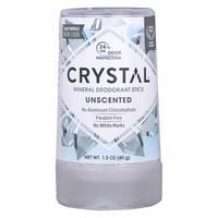 CRYSTAL Essence 矿物盐止汗膏 天然无香型 24小时持久防汗除臭 便携装42g 敏感肌适用