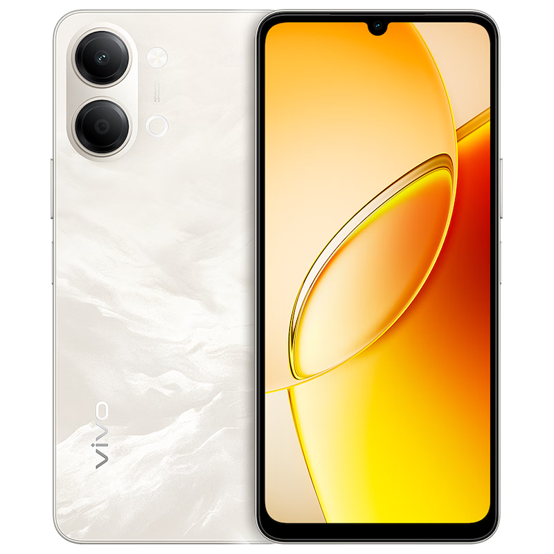 vivo Y6t m版 6500mAh大电池 IP65防水 流云白 4GB+128GB 5G手机