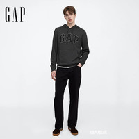 Gap 男女装贴布绣logo连帽衫卫衣经典上衣美版