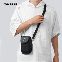 探迹者 TAJEZZO）2026年新款手机包腰包男士随身小挎包 休闲旅行便携小包p6mini 摩卡棕