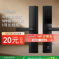 龙霆 T3w丨德施曼旗下龙霆T3系列智能门锁家用防盗指纹密码智能锁