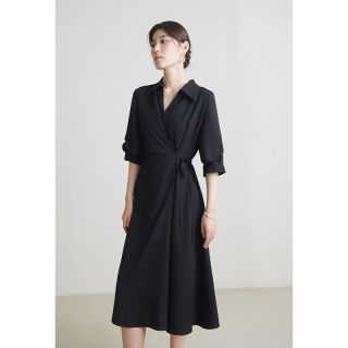 百亿补贴：独束 女士气质V翻领连衣裙 夏季新款