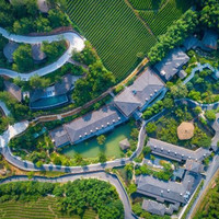 安吉·君澜老庄山居汤泉度假酒店 叠排别墅|自在单卧大床房（景观露台）2晚(可拆分)