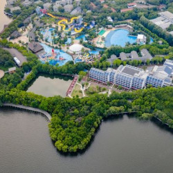 天目湖熊猫翠竹园宾馆 内景标间2晚(连住)