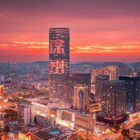 徐州苏宁银河国际酒店 尊享城景客房(2张单人床)云端胜景·城市霓虹1晚