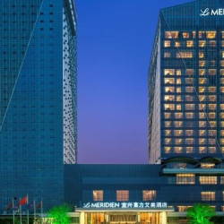 宜兴富力艾美酒店 豪华双床房-城景雅筑2晚(连住)