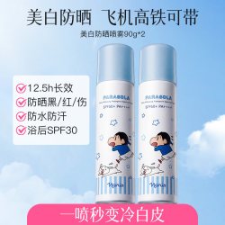 娜丽丝 蜡笔小新联名美白防晒喷雾50倍小蓝喷2支