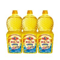 百亿补贴:多力 黄金3益葵花籽油700ml*3瓶