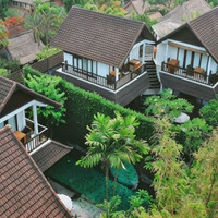 巴厘岛乌布卡娅内穆雅度假村(KajaNe Mua at Ubud Bali) 池景豪华房1晚