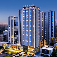 哈尔滨云缦栖悦酒店(哈西高铁站黑龙江大学地铁站店) 云逸|松弛大床房(城市霓虹 浴袍)1晚