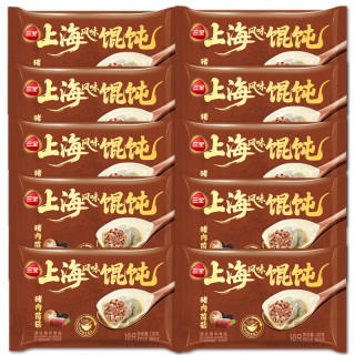 88VIP：三全 上海风味馄饨 120g*10袋