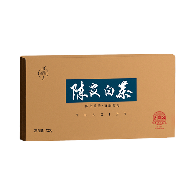 问乡 简装）问乡陈皮白茶120g
