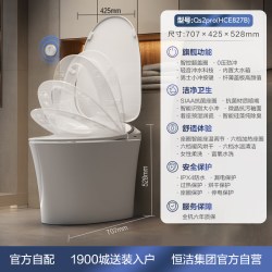 恒洁 全自动冲水 智能马桶