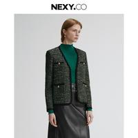 NEXY.CO 秋季短款小香风外套女