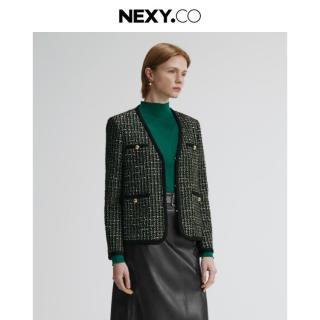 NEXY.CO 秋季短款小香风外套女