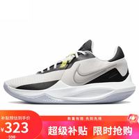 NIKE 男子篮球鞋PRECISION VI 运动鞋DD9535-004黑灰白43