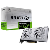 微星 GeForce RTX 5060 Ti 万图师2X OC PLUS 白色 8GB 显卡