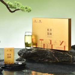 林湖 特级碧螺春川红工夫红茶新茶东方茶韵礼盒绿茶叶120g中秋送礼
