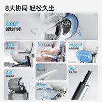 爱果乐 浮岛Epro人体工学椅办公椅久坐电脑椅电竞椅