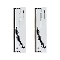 酷芯客 DDR4 3600 16GB×2 C18 霜月白 台式机内存条