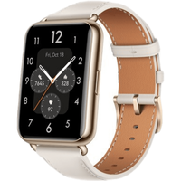 华为 WATCH FIT 2代 蓝牙通话 樱语粉+酒红表带 智能手表