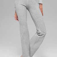 Alo yoga Alosoft Intuition High-Waist Bootcut - Athletic Heather Grey