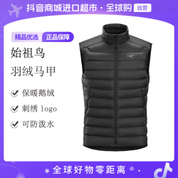 ARC'TERYX Cerium Vest 正品 男士经典百搭羽绒马甲X000007455