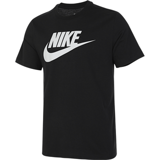 NIKE 男子纯棉透气运动短袖T恤