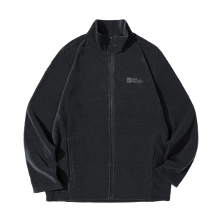 Jack Wolfskin TAUNUS男款抓绒衣 黑色 3XL