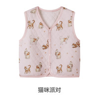 ibaby 儿 空气层马甲-猫咪派对 130码